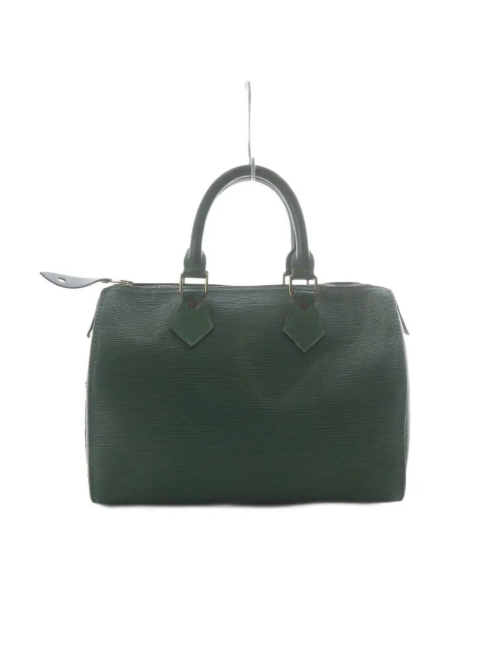 Louis Vuitton Speedy 25 Epi Mini Boston Bag Green Leather RI